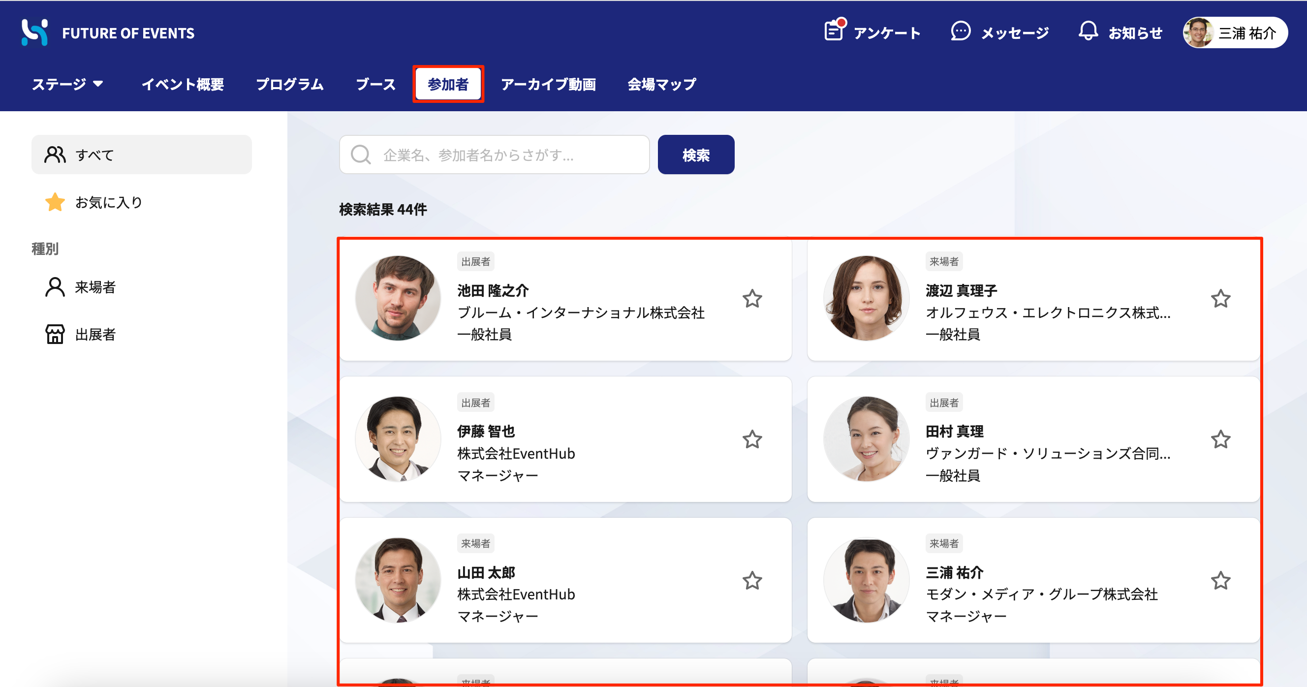 参加者